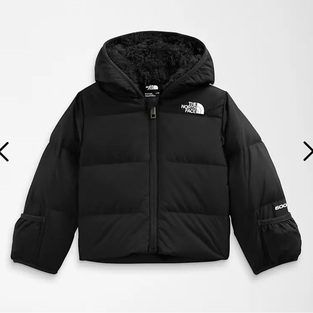 LIKE NEW: THE NORTH FACE BABY NORTH DOWN HOODED PUFFER